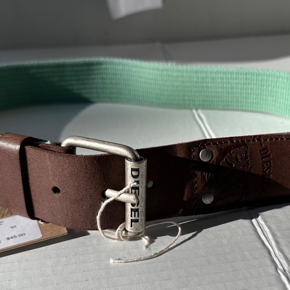 Diesel leather combined belt size 85/34 NWT made in Italy - Picture 12 of 12